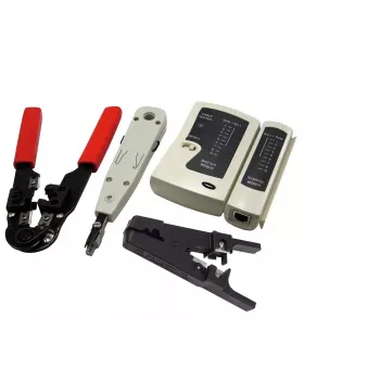 Kabelių paruošimo įrankių rinkinys LOGILINK WZ0012 – RJ45 ir RJ11