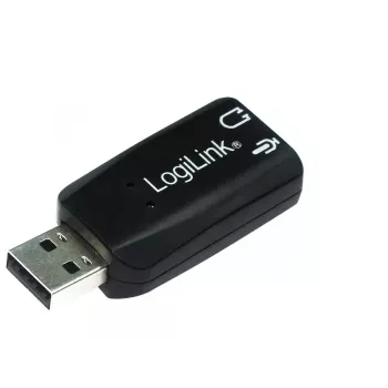 USB garso kortelė LOGILINK UA0053 – USB sąsaja, 5.1 kanalų garso išvestis