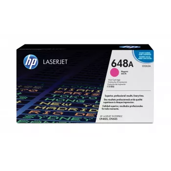 HP 648A rausvos spalvos originalus LaserJet kasetė, 11000 puslapių, rausva, 1 vnt.
