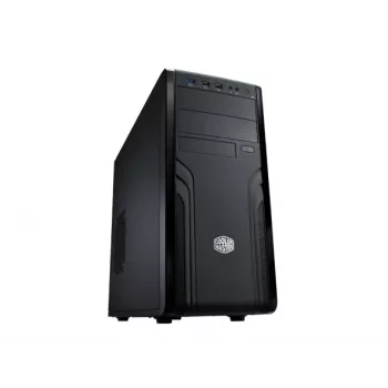 Cooler Master Force 500 korpusas (midi-tower, ATX, be maitinimo šaltinio, juodas)