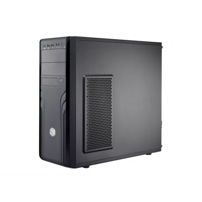 Cooler Master Force 500 korpusas (midi-tower, ATX, be maitinimo šaltinio, juodas)