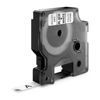 DYMO D1 lipdukai juodu šriftu ant baltos juostos | 9 mm x 7 m | lipnūs etikečių spausdintuvams LabelManager