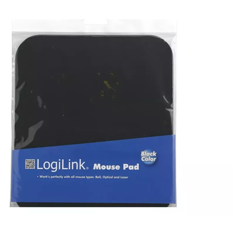 Pelėdė LOGILINK ID0096 – juoda, 250×220 mm, vienspalvis paviršius