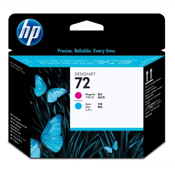 Spausdinimo galvutė HP C9383A rausvai ir žydrai spalvai
