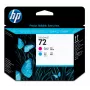 HP 72 žydros ir purpurinės spalvų spausdinimo galvutė, C9383A