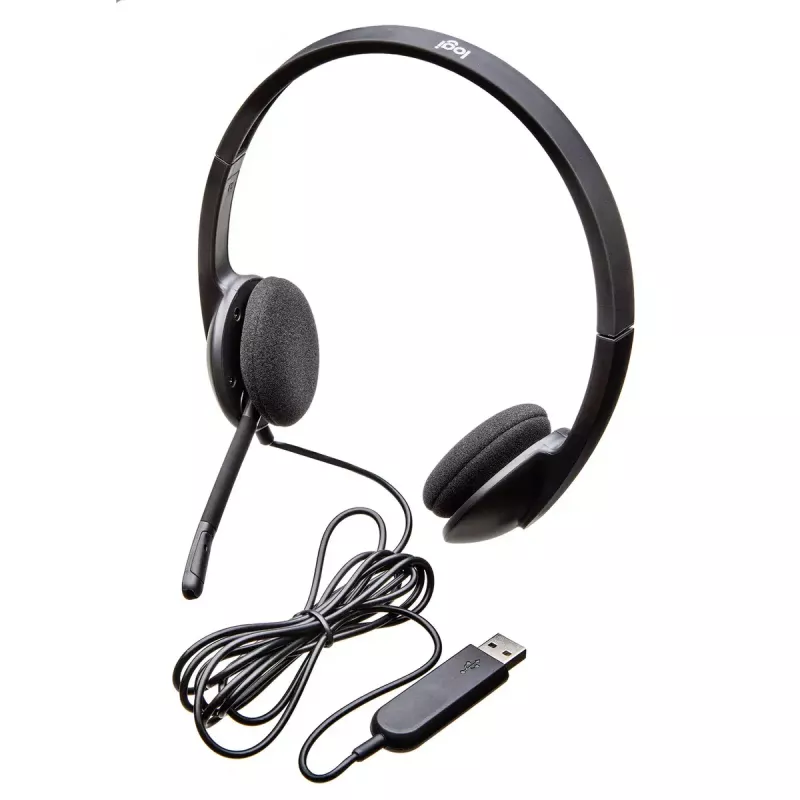 LOGITECH H340 - USB - Ausinės - Juoda