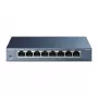 TP-Link TL-SG108 8 prievadų 10/100/1000Mbps darbalaukio tinklo jungiklis, nevaldomas, Gigabit Ethernet