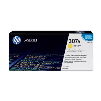 HP 307A geltona originali LaserJet tonerio kasetė