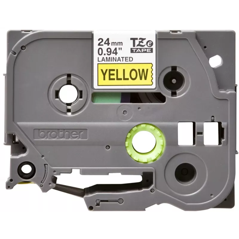 Lipnių etikečių juostelė Brother TZE651 24 mm geltona