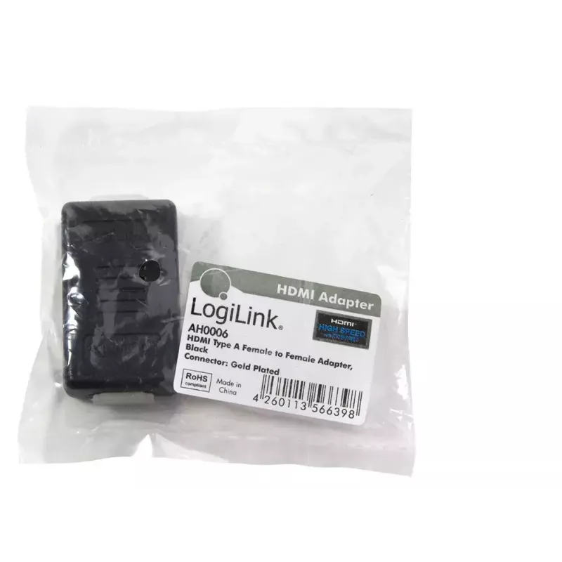HDMI adapteris LogiLink AH0006 juodas