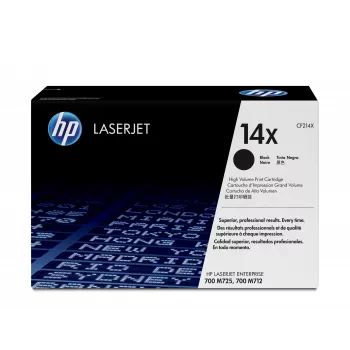 HP 14X didelės išeigos juodas originalus LaserJet kasečių rinkinys, 17500 puslapių, juoda, 1 vnt.