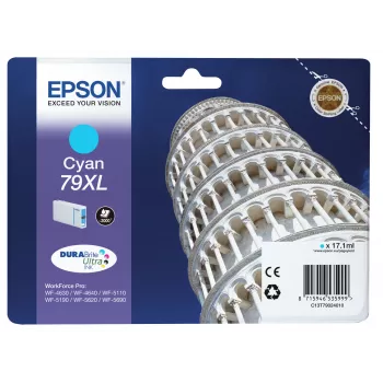 Rašalinės kasetės Epson 79XL C13T79024010 Cyan