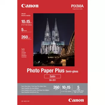 Canon SG-201 Pusiau blizgus foto popierius 10x15 cm - 5 lapai