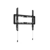 Multibrackets M Universal Wallmount Fixed Medium, juoda