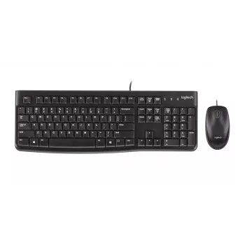 LOGITECH Desktop MK120 – klaviatūra ir pelė (Qwerty US/Int'l)