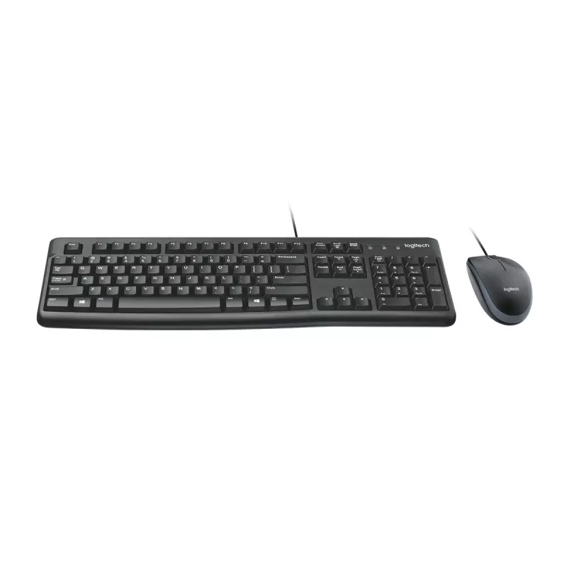 LOGITECH Desktop MK120 – klaviatūra ir pelė (Qwerty US/Int'l)