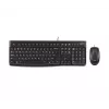 LOGITECH Desktop MK120 – klaviatūra ir pelė (Qwerty US/Int'l)