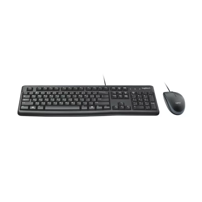 LOGITECH Desktop MK120 – klaviatūra ir pelė (Qwerty US/Int'l)