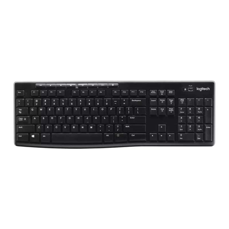 LOGITECH belaidė klaviatūra K270 - Qwerty US/Int'l