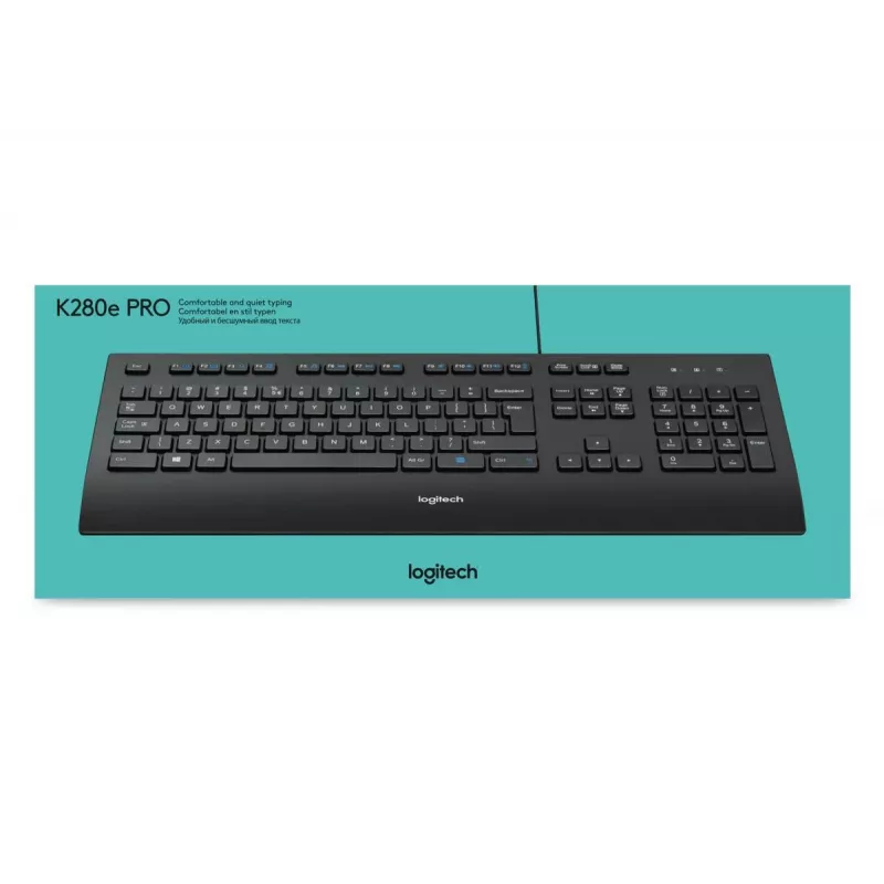 LOGITECH K280e laidas klaviatūra - QWERTY US International