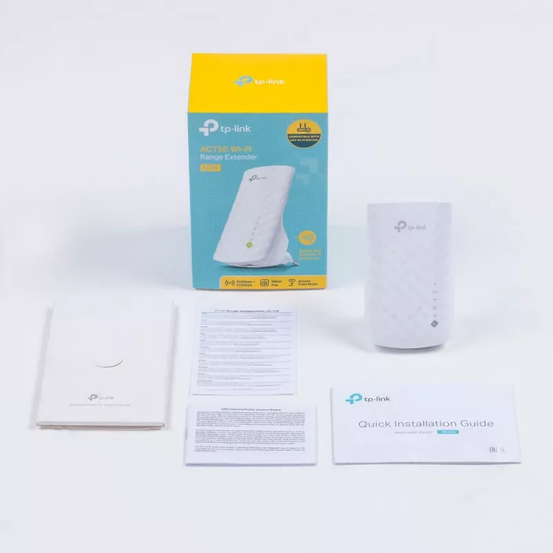 TP-Link RE200 tinklo stiprintuvas, kartotuvas, baltas, 10/100 Mbit/s