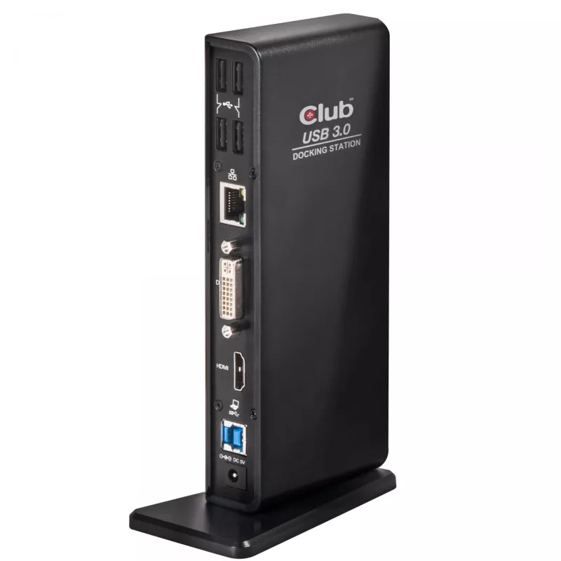 CLUB3D CSV-3242HD USB Gen1 Type A dviejų monitorių (HDMI ir DVI) DisplayLink stotelė