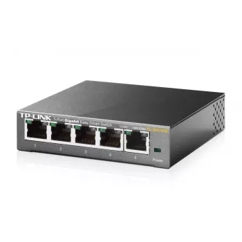 TP-Link TL-SG105E 5 prievadų Gigabit Easy Smart valdomas komutatorius, L2