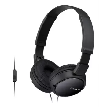 Sony MDR-ZX110AP laidinės ausinės, 12–22000 Hz, skambučiai/muzika, 120 g, juodos