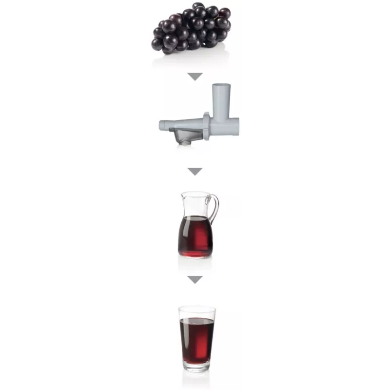 Mėsmalė Bosch MFW68660 800 W, juoda, chromuota