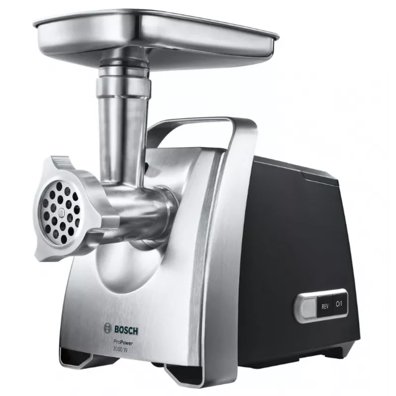 Mėsmalė Bosch MFW68660 800 W, juoda, chromuota