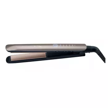 Tiesintuvas Remington S8590 Warm Bronze – Keraminės plokštelės, 11 cm, 160–230°C, 5 šildymo lygiai
