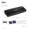 CLUB3D CSV-3103D Universali USB 3.1 Gen 1 UHD 4K doko stotelė su DisplayLink™