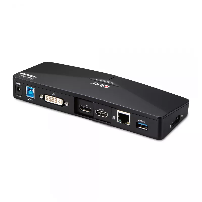 CLUB3D CSV-3103D Universali USB 3.1 Gen 1 UHD 4K doko stotelė su DisplayLink™