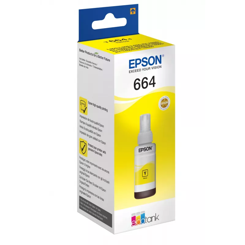 Epson 664 Ecotank geltoni rašalo buteliukas (70 ml)