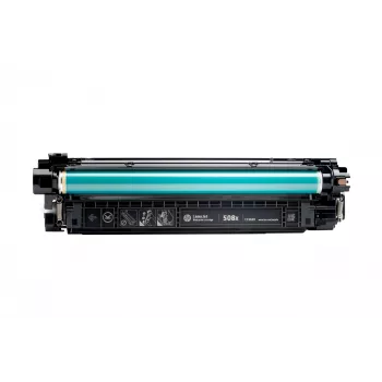 HP 508X didelės išeigos juodas originalus LaserJet tonerio kasetė, 12500 puslapių, juoda, 1 vnt.