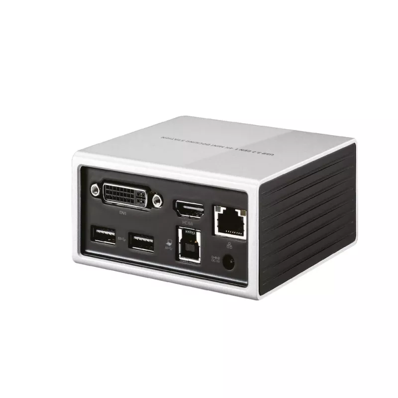 CLUB3D USB 3.2 Gen 1 4K UHD 30Hz Mini Dock stotelė itin plonas dizainas