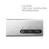 CLUB3D USB 3.2 Gen 1 4K UHD 30Hz Mini Dock stotelė itin plonas dizainas