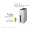 CLUB3D USB 3.2 Gen 1 4K UHD 30Hz Mini Dock stotelė itin plonas dizainas