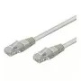 Tinklo kabelis Goobay CAT 6-100 UTP RJ-45 1m Pilka