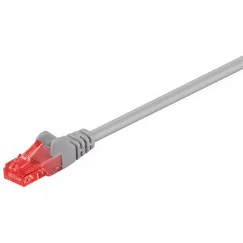 Wentronic Goobay CAT 6 Patchkabel, U/UTP, Pilka, 10 m - CCA (68444)
