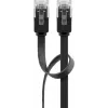 Tinklo kabelis Goobay 95387 RJ-45 Cat6 5 m Juodas