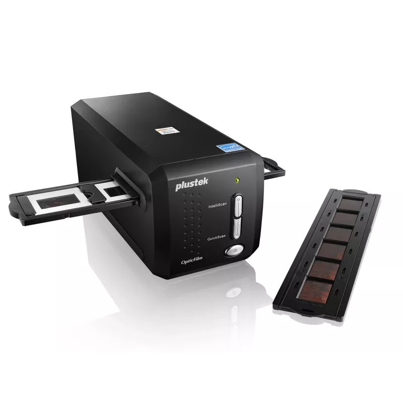 Plustek OpticFilm 8200i SE juostų ir skaidrių skaitytuvas 7200 x 7200 DPI juodas
