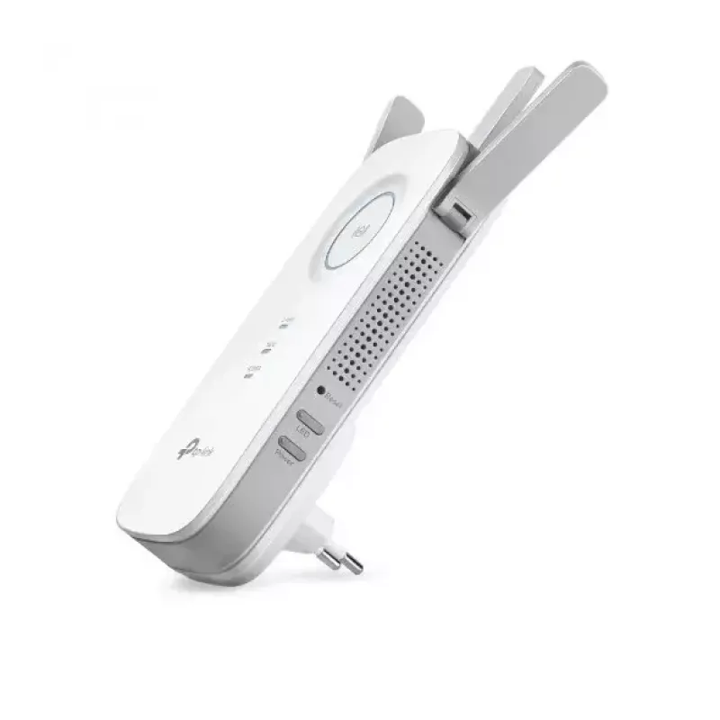 TP-LINK RE450 belaidis tinklo stiprintuvas AC1750, 2.4 GHz/5 GHz, 450+1300 Mbit/s, 1x Gigabit Ethernet, 3 išorinės antenos