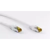 Tinklo kabelis Goobay RJ45 Patch Cord CAT 6A S/FTP 1m Baltas