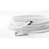 Tinklo kabelis Goobay RJ45 Patch Cord CAT 6A S/FTP 1m Baltas