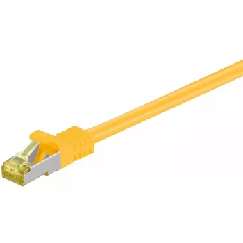Tinklo kabelis Goobay RJ45 Patch Cord CAT 6A S/FTP 2m Geltonas