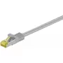Tinklo kabelis Goobay RJ45 Patch Cord CAT 6A S/FTP 2m Pilkas