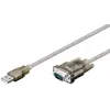 USB–RS-232 kabelis Goobay 95435 skaidrus 1,5 m USB A tipas