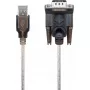 USB–RS-232 kabelis Goobay 95435 skaidrus 1,5 m USB A tipas
