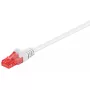 Tinklo kabelis Goobay CAT 6 Patch Cable RJ-45 Cat6 15m Baltas